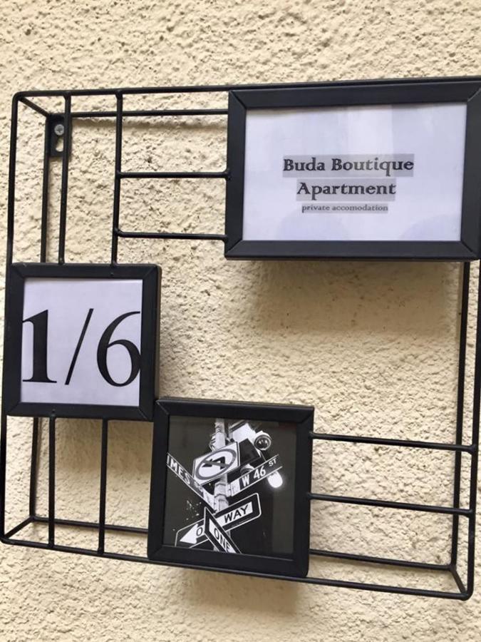 Buda Boutique Apartment Budapest Bagian luar foto